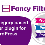 WordPress Category Filter Plugin - Fancy Filter