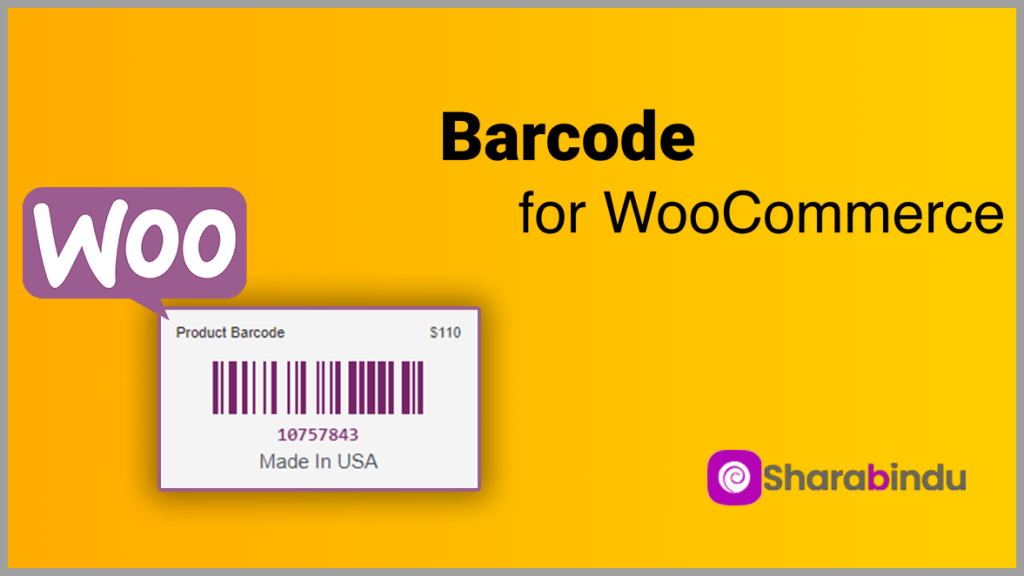 barcode for WoCommerce