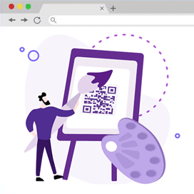 generate qr code for url