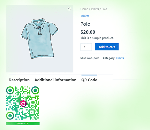 woocommerce qr code