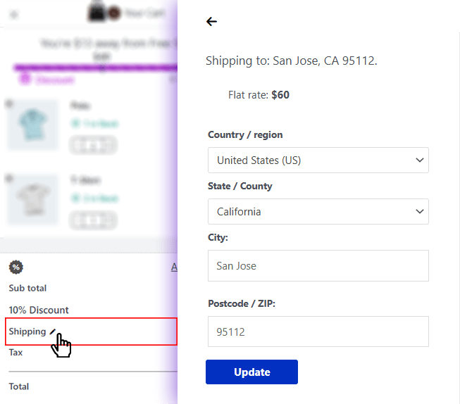 Shipping calculator Shipping calculator