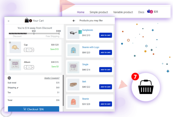 WooCommerce Mini Cart Plugin