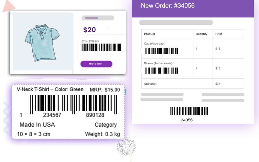 WooCommerce barcode plugin