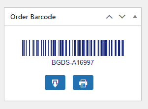 order barcode WooCommerce