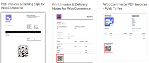 QR code on WooCommerce  PDF Invoice