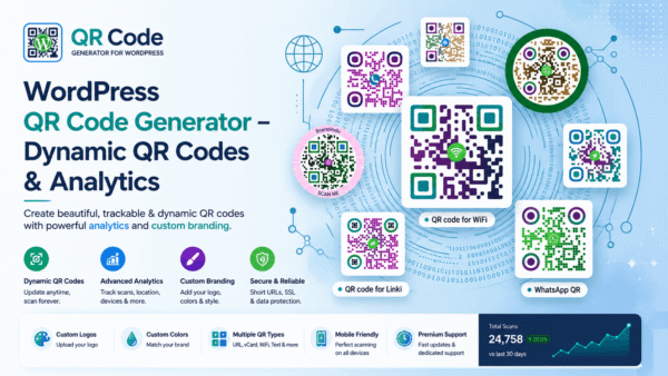 WordPress QR Code Generator – Dynamic QR Codes & Analytics