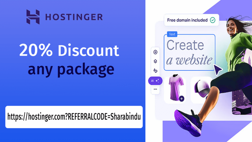 Get Exclusive 20% OFF Extra on Hostinger Hosting Get Exclusive 20% OFF Extra on Hostinger Hosting