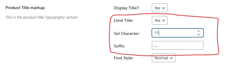 Woo Barcode Product tittle limit