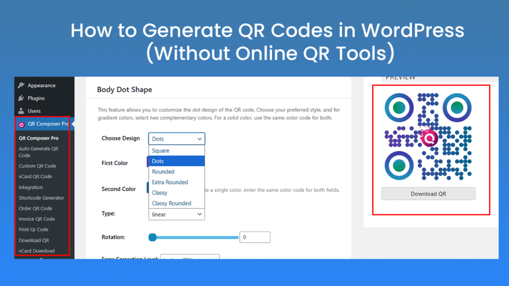 How to Generate QR Codes in WordPress